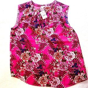 NWT! J. Crew Sleeveless Blouse